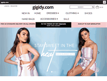 Tablet Screenshot of gigidy.com